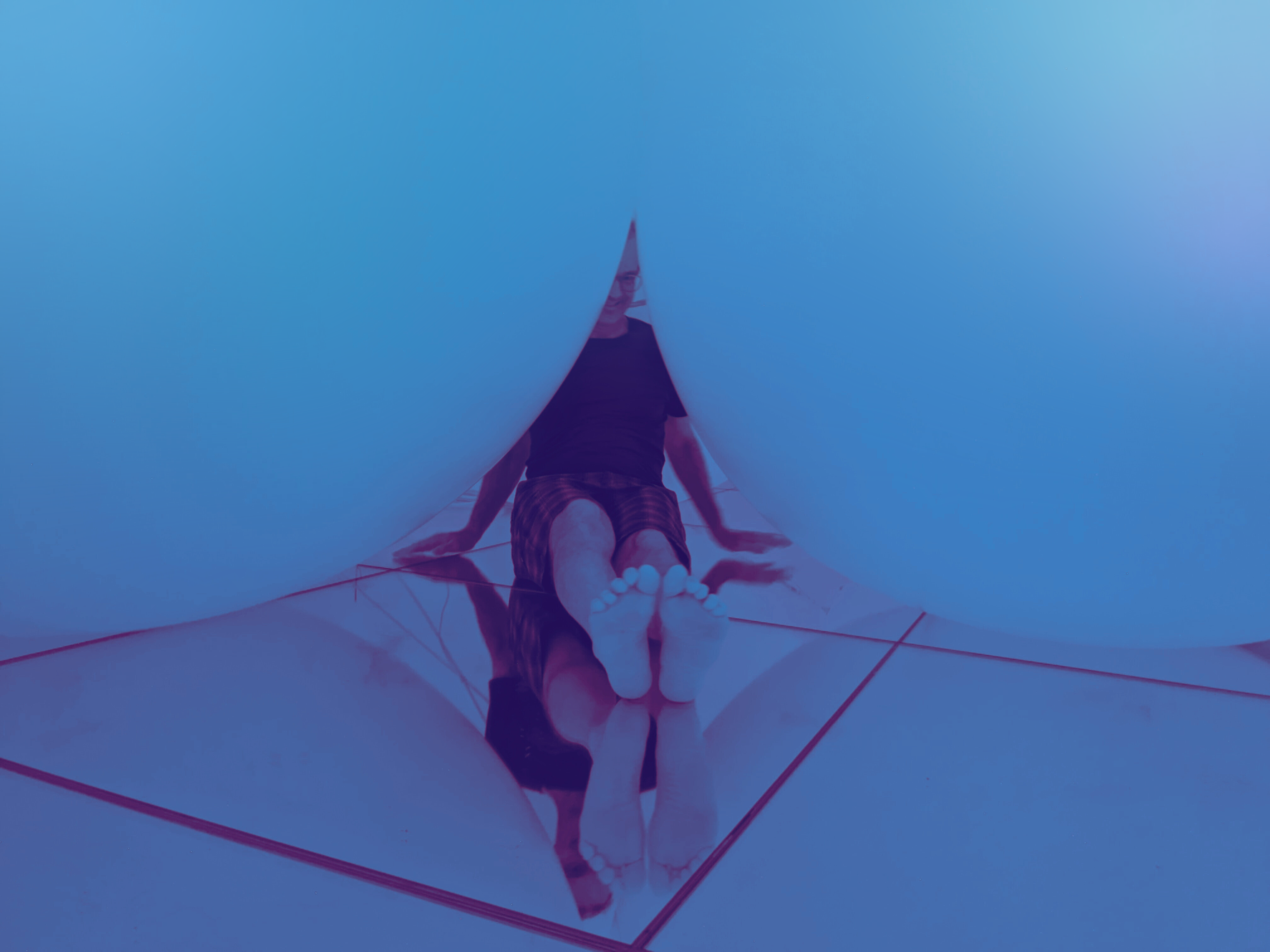 blue